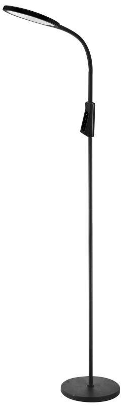 Светильник светодиодный KD-836F C02 LED напольный 13Вт 230В 850лм сенс.рег.ярк и цвет.темп черн. Camelion 13407