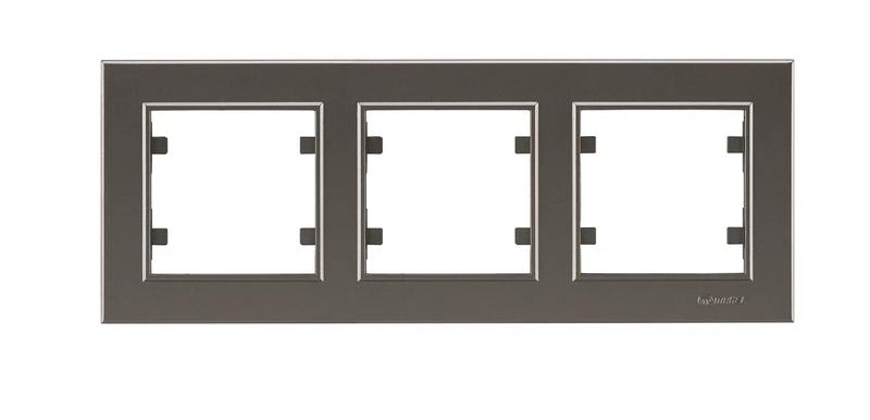 Рамка 3-м Karea горизонт. зел. Makel 56052703