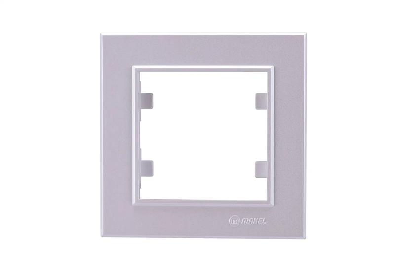 Рамка 1-м Karea горизонт. жемчуж. Makel 56100701