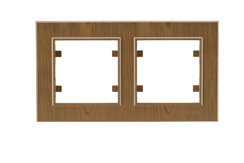 Рамка 2-м Karea горизонт. дуб Makel 56101702