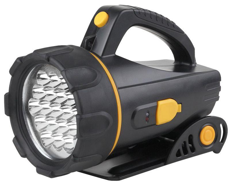 Фонарь-прожектор аккумуляторный FA18E 19LED 4В 2А.ч ЗУ 220В (картон. упак.) Эра C0031354