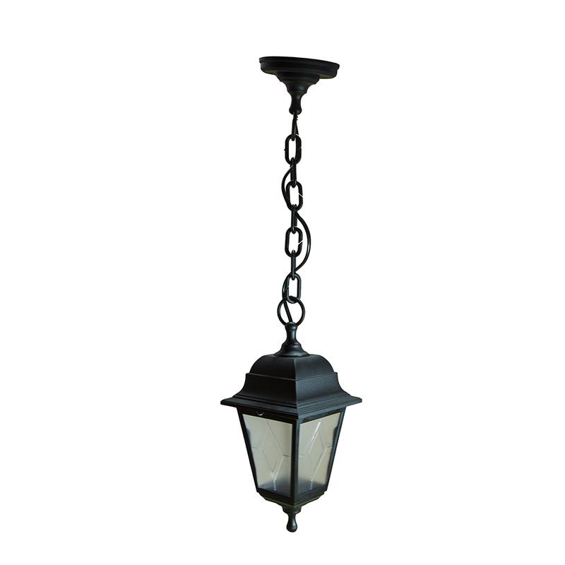 Светильник UUL-A01H 60W/E27 IP44 BLACK SILVER уличный под лампу Е27 архитектурный подвесной корпус темно-серебр. Uniel UL-00009489