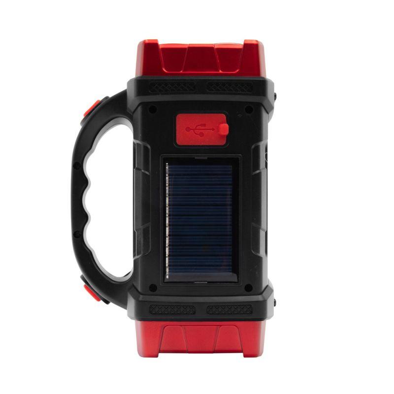 Фонарь аккумуляторный LED38101 40LED+2COB 4 реж. Type-C PowerBank пластик коробка черн./малин. Ultraflash 15951