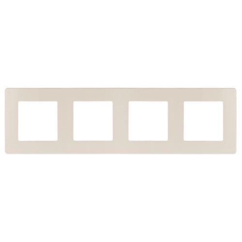 Рамка 4-м 12-5104-02 сатин сл. кость Эра Б0052530