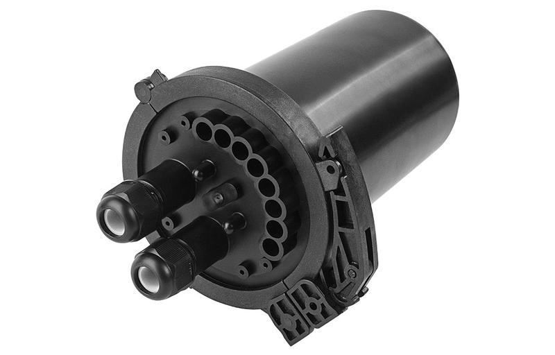 Муфта-кросс МКО-С7/CМ3-2/4SC-2SC-2SC/APC-2SC/APC-2ФТ16 (2 фитинга 16мм) ССД 130408-00042