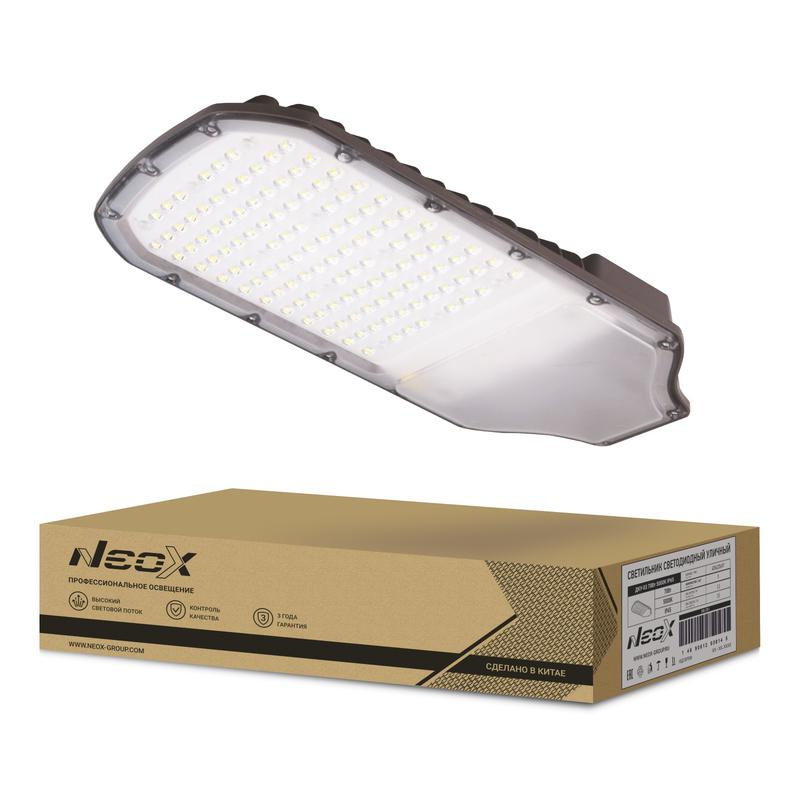 Светильник светодиодный ДКУ-03 70Вт 5000К IP65 7700лм 110лм/Вт 230В уличный линзованный NEOX 4690612038148