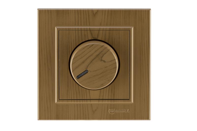 Диммер СП 600Вт Karea IP20 с сетевым фильтром дуб Makel 56101031