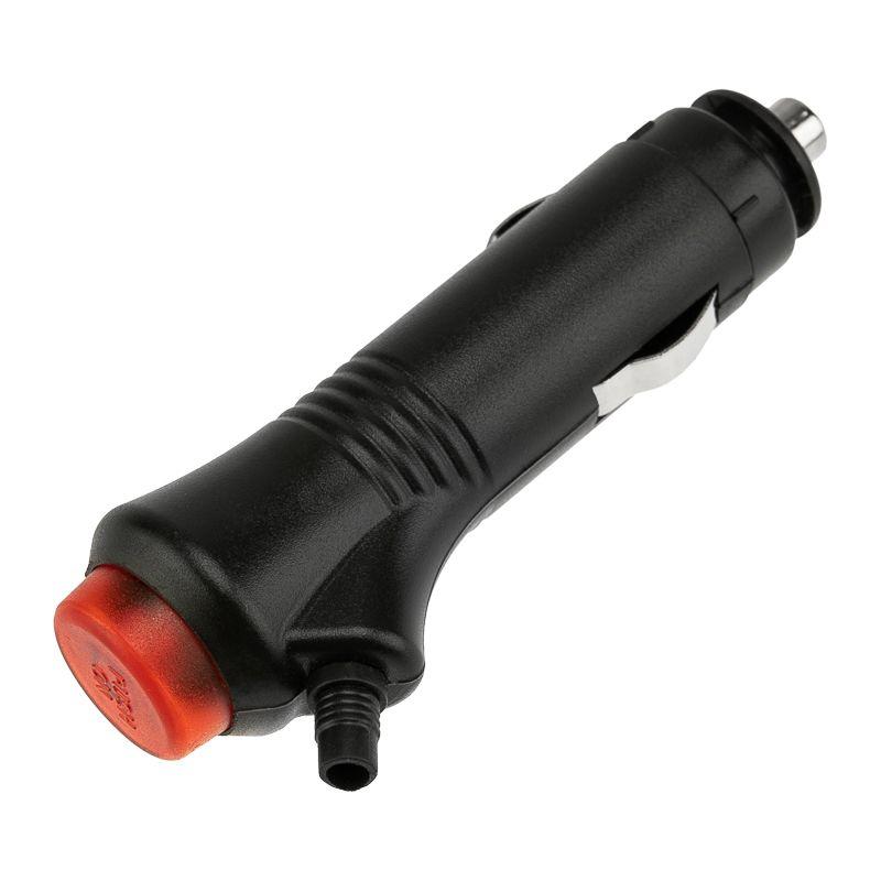 Штекер автоприкуривателя с кнопкой I=3А Rexant 16-0205