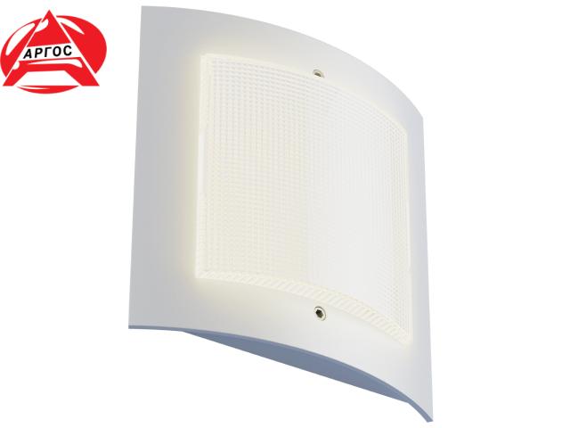 Светильник светодиодный ДБП "Интеллект-ЖКХ" LED 12Вт 3000К IP54 с датчиком дежурн. режим антивандал. дом. Аргос 200.12.1.54-1.3.1-5904