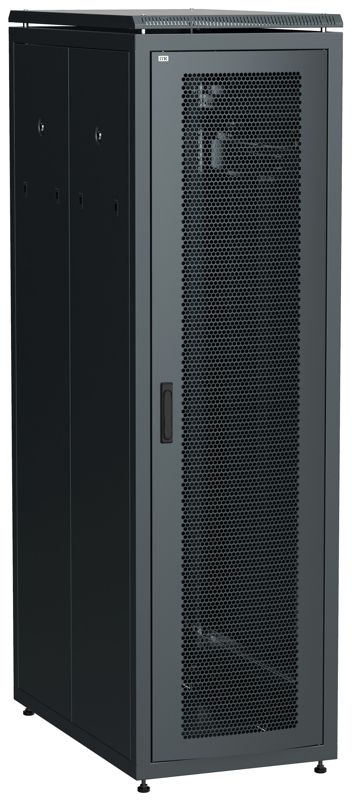 Шкаф сетевой LINEA N 38U 800х1000мм перфорир. передн. дверь; задн. перфорир. чер. ITK LN05-38U81-PP