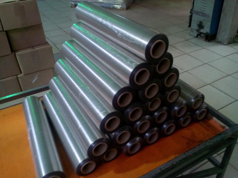 Стретч-пленка 500/300/20мкм d втулки 50мм вторичка 2кг нетто ВР 500/20