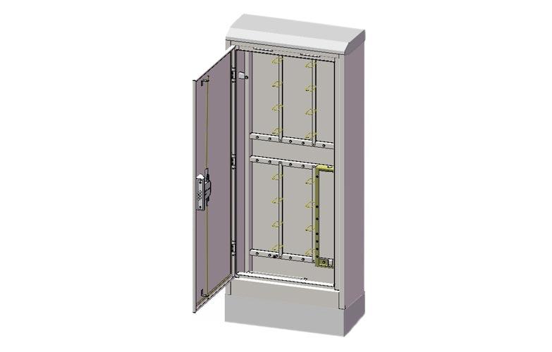 Шкаф распределительный телефонный ШР-600-2М (пустой) ССД 120908-00184