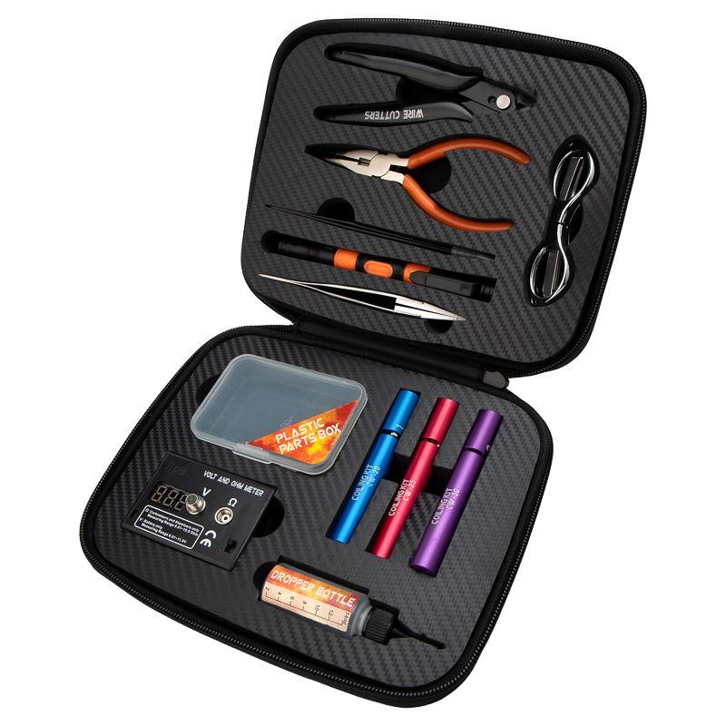 Набор инструментов для ремонта электронных сигарет 12 предметов Kranz KR-12-4779