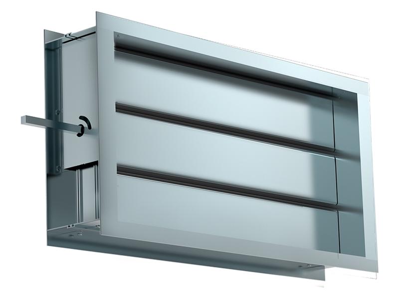 Клапан воздушный с подставкой под электропривод DRr 600х350 SHUFT НС-0074748