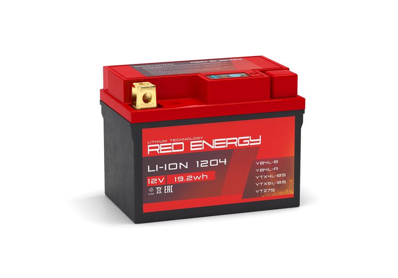 Аккумулятор стартерный 12В 1.9А.ч LI-ION 1204 Delta 3401070040001