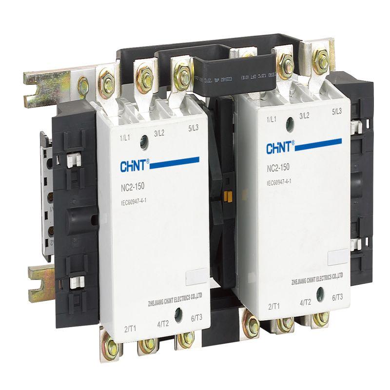 Контактор реверсивный NC2-150NS 150А кат. 380-415В AC AC-3 (R) CHINT 235748
