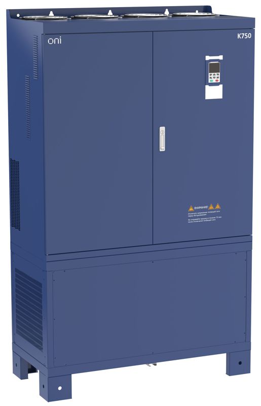 Преобразователь частоты K750 380В 3Ф 710кВт 1260А ONI K750-33-710RM