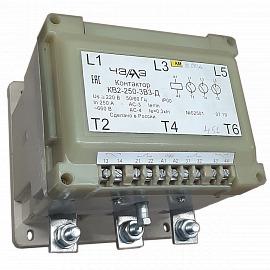 Контактор вакуумный КВ-2-250-3В3 250А кат. 220В AC/DC 4НО+4НЗ с блоком включения БВ2 ЧЭАЗ A8119-79688912