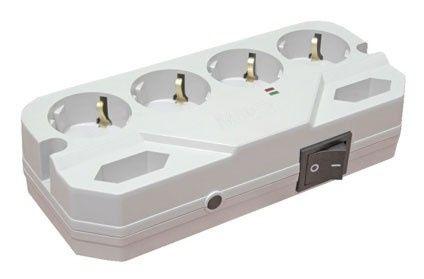 Удлинитель с сетевым фильтром 6х5м СHV бел. (коробка) MOST 633406