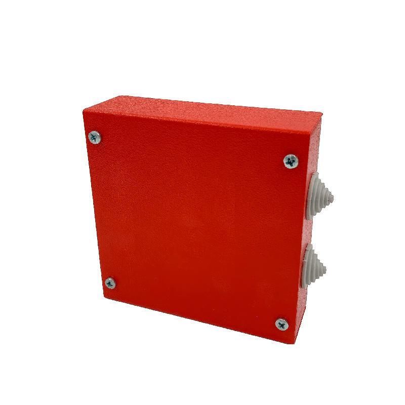 Коробка распределительная огнестойкая 130х130х40мм IP41 КРОПС-ST2 FRJB-KM-ST2-4-08-КРОПС-IP41 для кабелей до 4кв.мм 8 клемм КМ KR0089