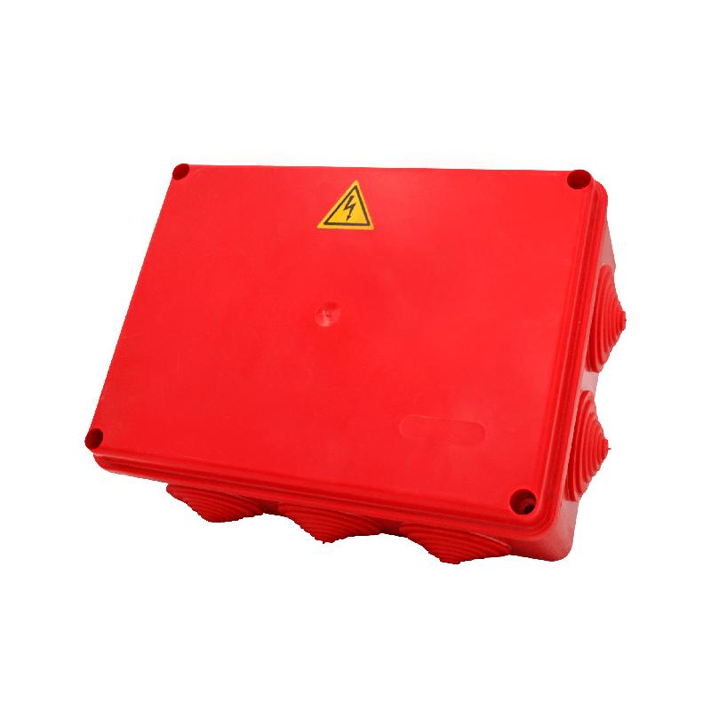 Коробка распределительная огнестойкая 150х110х70мм IP54 КРОПС-П4 FRJB-KM-P4-6-08-КРОПС-IP54 КРОПС-П4 для кабелей до 6кв.мм 8 клемм КМ KR0050