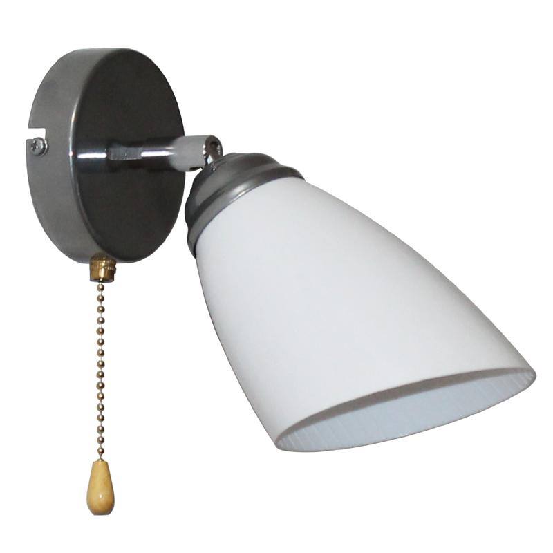 Светильник "Сатурн" 511 (плафон П0475) НББ 01-60-154 Е27 ИУ хром Элетех 1005404615