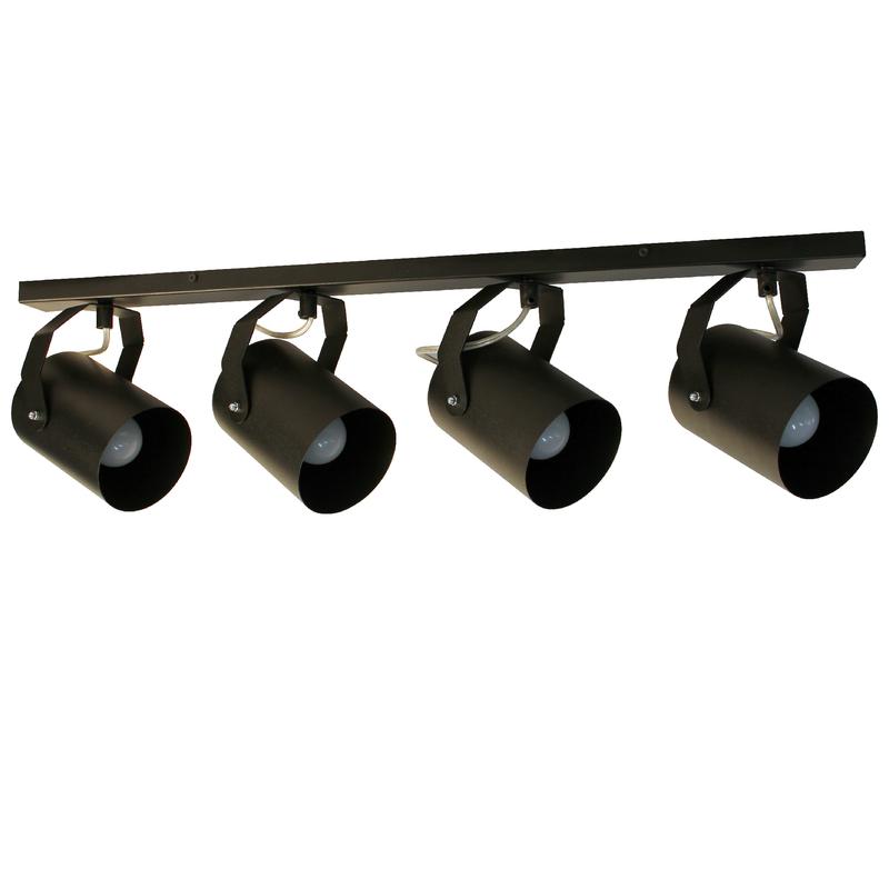 Светильник "Трек" НПБ 01-4х60-514 черн.матов./черн. ИУ Элетех 1005404531