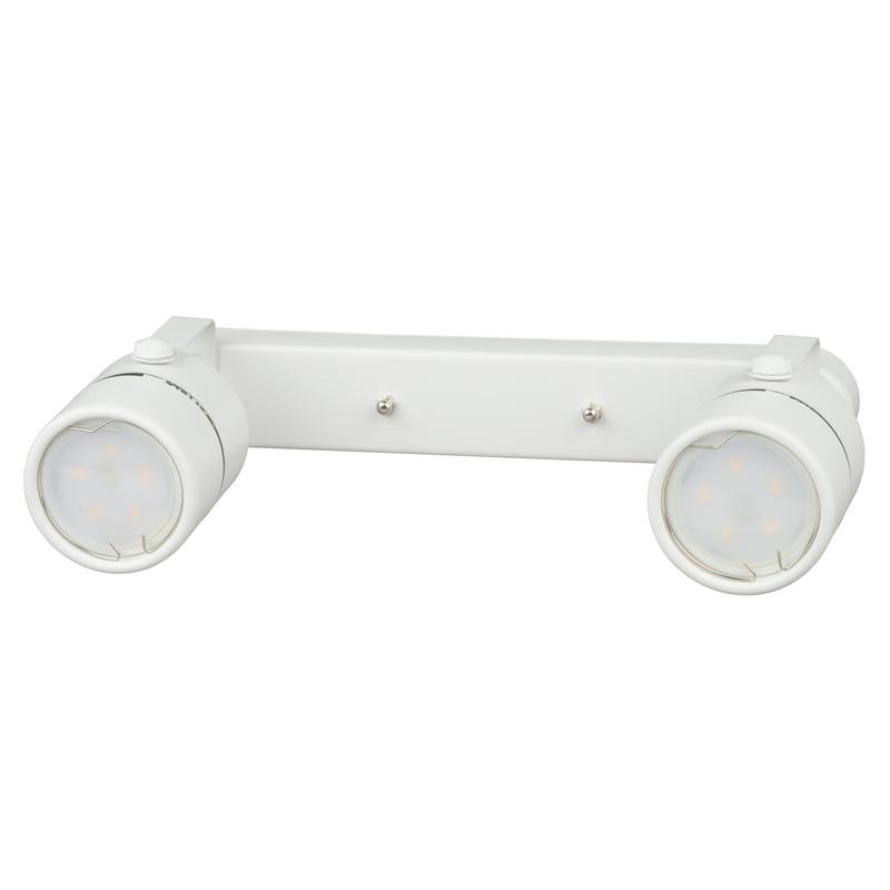 Светильник декоративный DLC-S612 GU10x2 WHITE Sotto GU10х2шт накладной без ламп метал. бел. Fametto UL-00009421