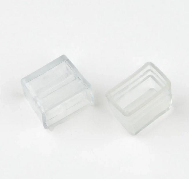 Зажим изолирующий UCW-N11 CLEAR 025 POLYBAG для светодиодных лент ULS-N11 NEON 24В 8х16мм прозр. (уп.25шт) Uniel UL-00009277