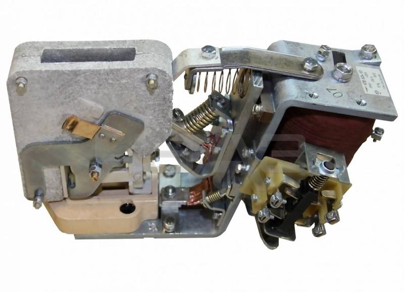 Контактор КПВ-605 У3 кат. 220В DC 2НО+2НЗ без плиты задн. присоед. режим работы продолжит. 016050223 ЧЭАЗ A8119-106050223-01