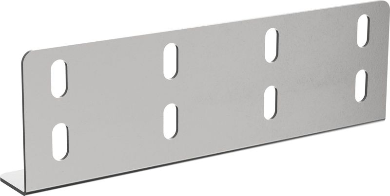 Пластина соединительная усилен. H=80мм 1.5мм RAL 9016 IEK CLM50D-PSU-080-15-9016