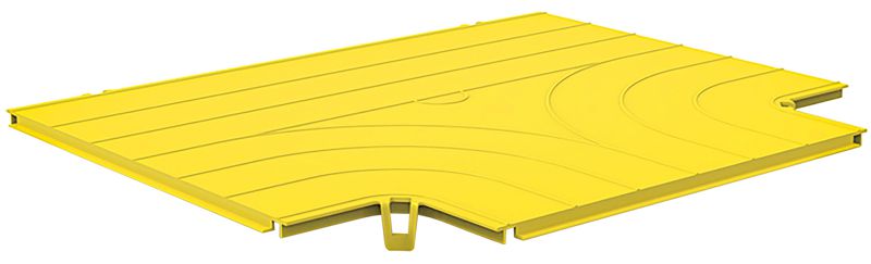 Крышка Т-соединителя горизонтальная оптич. лотка 360мм ITK DS-360-38833