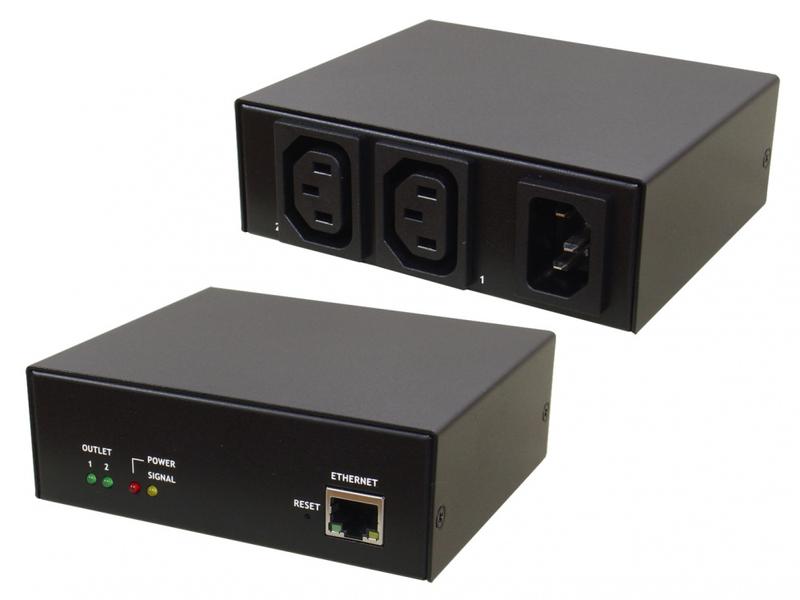 Блок распределения питания управл. с функцией коммутации каждой розетки 10/230 2 C13 C14 шнур 1 8м Eurolan 60A-65-55-02BL