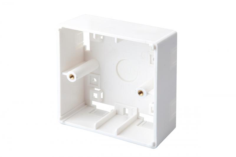 Коробка для рамок 86х86 Г=40мм бел. Eurolan 16H-FR-40WT-1