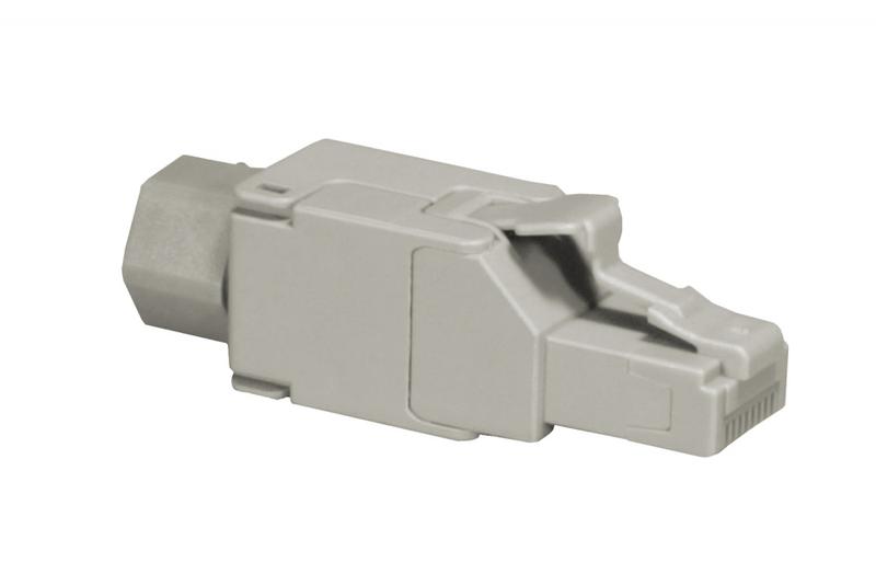 Вилка RJ45 UTP кат.5E для полевой установки Eurolan 13A-U5-03GY