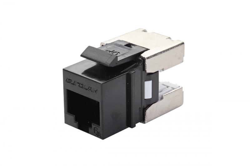 Модуль UTP кат.6A Keystone Q-Tool черн. Eurolan 16B-UA-03BL