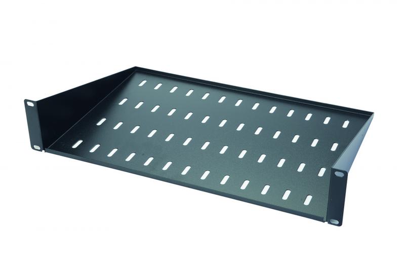 Полка консольная 2U до 15кг Г=300мм Eurolan 60A-02-30-11BL