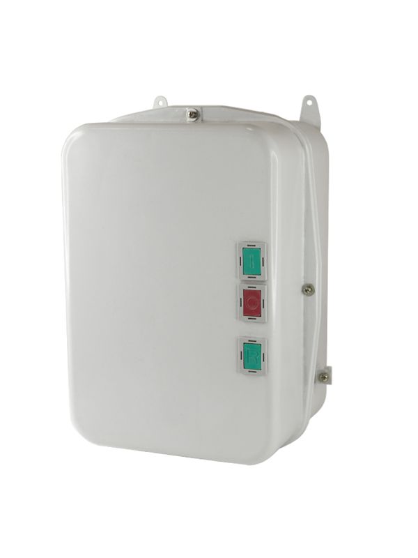 Пускатель электромагнитный ПМ12-100220 У2 В 100А 220В/50Гц AC 2НО+2НЗ IP54 нереверсивный с реле РТТ-325 74-100А в корпусе с кнопками ПУСК + СТОП + R Электротехник ET509229