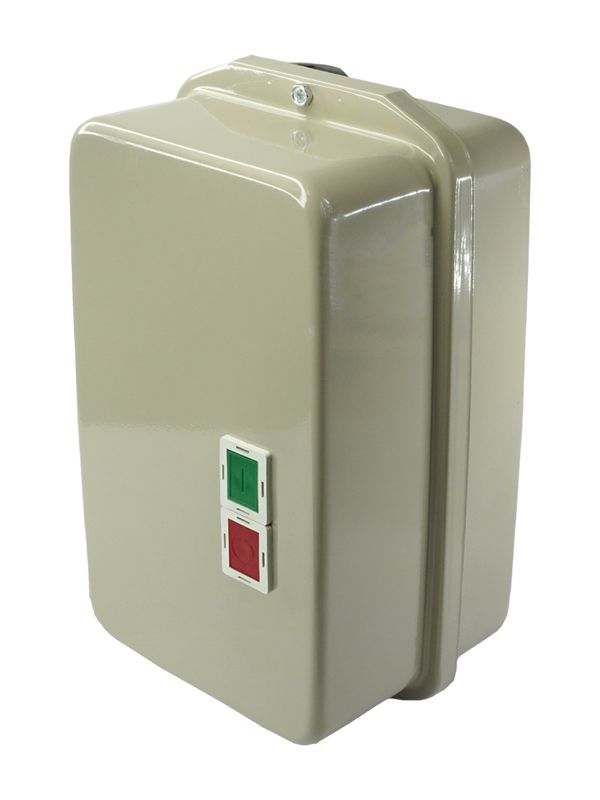 Пускатель ПМА-4130 У3 В 63А кат. 220В 2НО+2НЗ IP40 без реле в корпусе с кнопками ПУСК + СТОП Электротехник ET002988