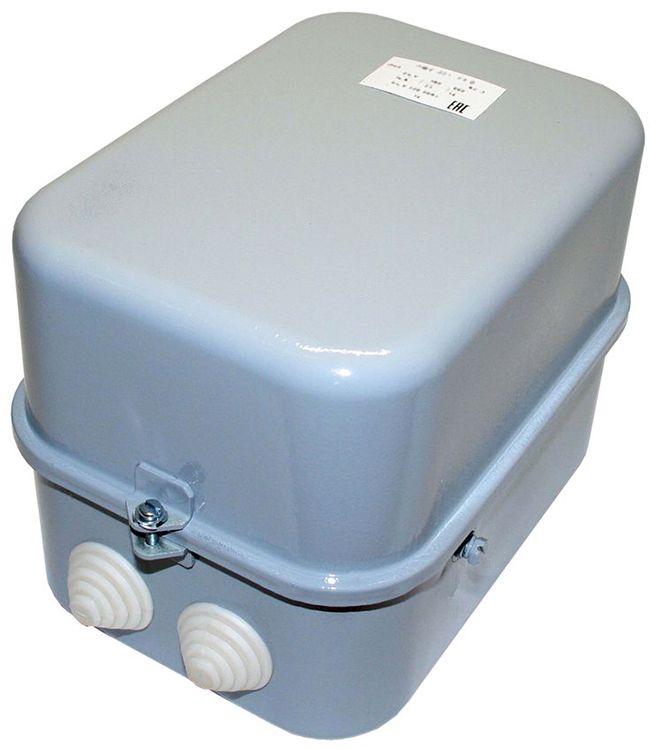 Пускатель ПМЕ-221 У3 В 25А кат. 220В AC 1НО IP30 без реле в корпусе без кнопок Электротехник ET000129