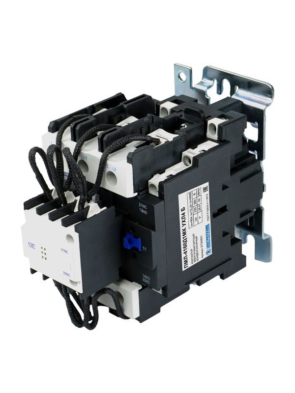 Контактор ПМЛ-4160Д1МК УХЛ4 Б 95А кат. 220В AC 1НО+2НЗ IP20 50кВАр Электротехник ET559521