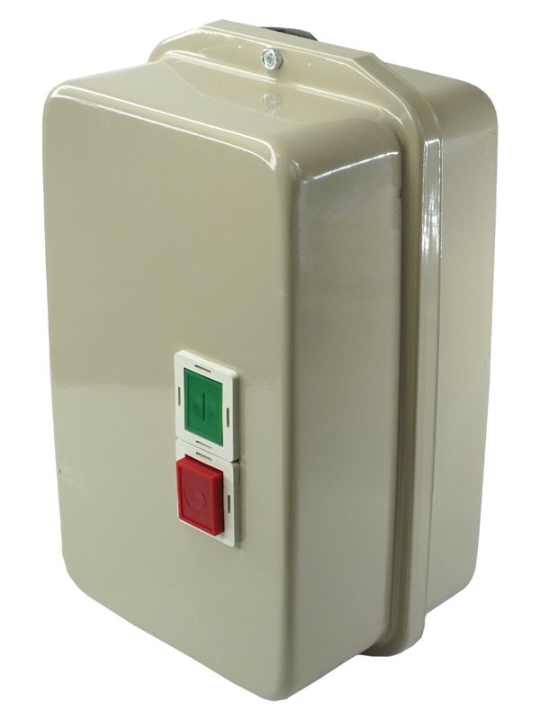 Пускатель электромагнитный ПМЛ-3220Д УХЛ4 Б 50А 220В/50Гц AC 1НО+1НЗ IP54 нереверсивный с реле РТЛ-2057-2 37-50А в корпусе метал. с кнопками ПУСК + СТОП Электротехник ET511513