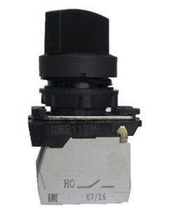 Переключатель КПЕ 2520 -Р УХЛ2 черн. 2но+0нз ручка с фиксацией на 3 положения IP54 Электротехник ET012437