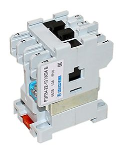 Реле электромагнитное промежуточное РЭП34-44-11 УХЛ4 Б 220В/50Гц 10А 4з+4р IP20 Электротехник ET003428