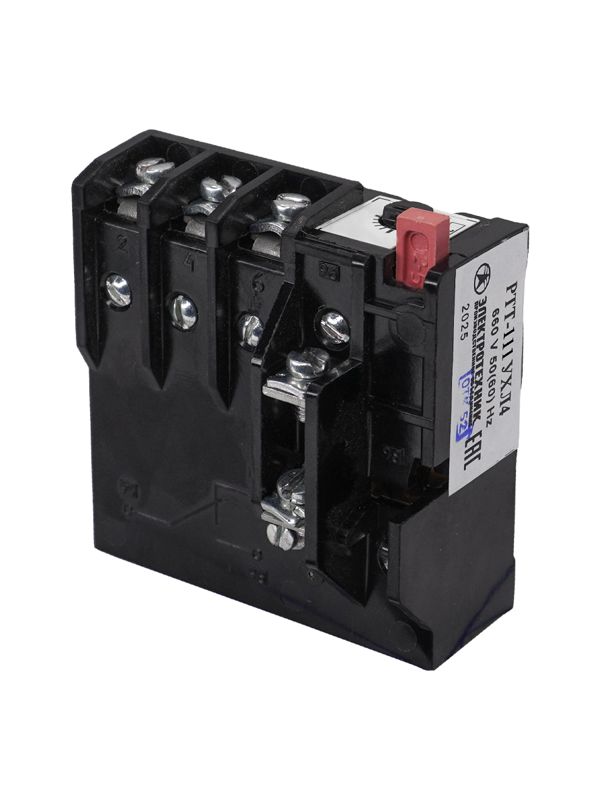 Реле электротепловое токовое РТТ-111 УХЛ4 2.00А 660В/50Гц 1р 1.70-2.30А ручной возврат Электротехник ET003499