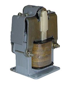 Электромагнит ЭМ33-61111-00 У3 220В тянущее исп.ПВ 100% IP00 с гибкими выводами Электротехник ET266010