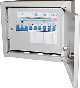 Щиток осветительный навесной ОЩВ-12 УХЛ4 100/25А IP54 Электротехник ET004197