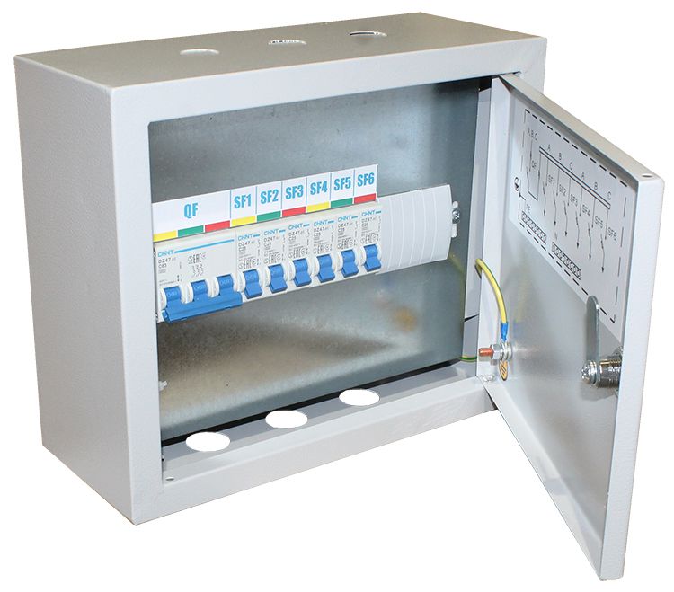 Щиток осветительный навесной ОЩВ-6 УХЛ4 63/25А IP31 Электротехник ET543089