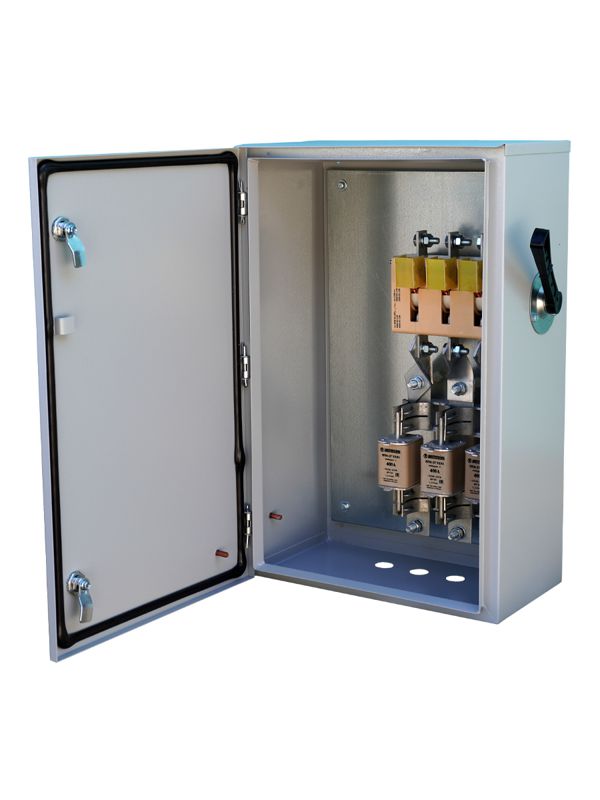 Ящик силовой ЯБПВУ-4М У3 с ППН-37 400А IP54 держатели медь Электротехник ET012174