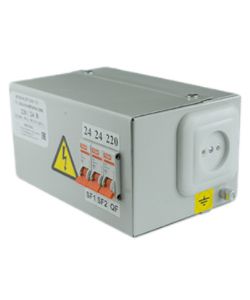 Ящик с понижающим трансформатором ЯТП-0.25 У3 220/36В 2 автомата IP54 Электротехник ET014097